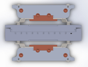 Heat exchanger design - horisontal cut
